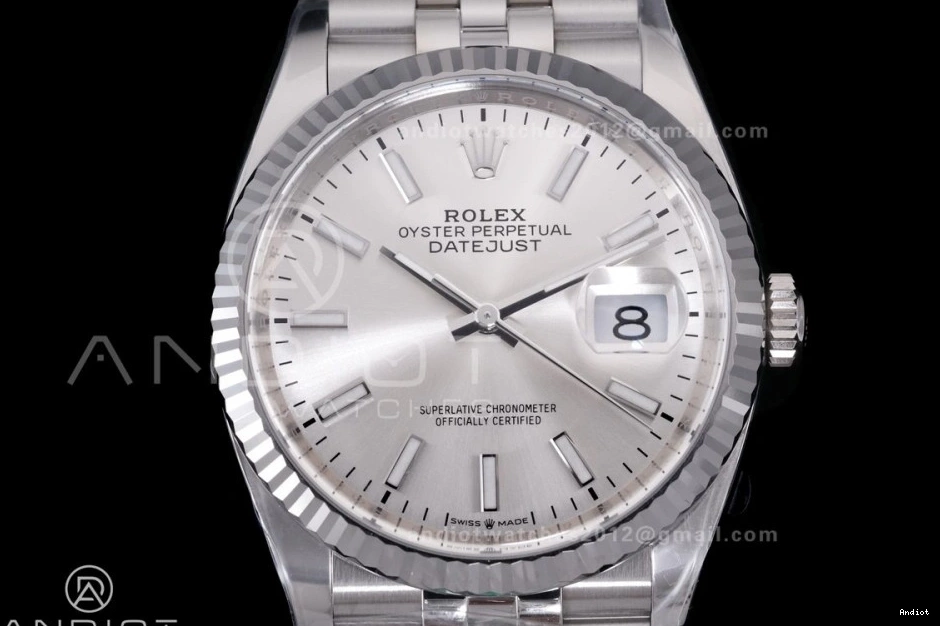 SH DateJust Clean 904L MultiPurpose 1:1 on Stick Best Dial Steel 568 126234 Bracelet Silver Edition 36 Jubilee 0722